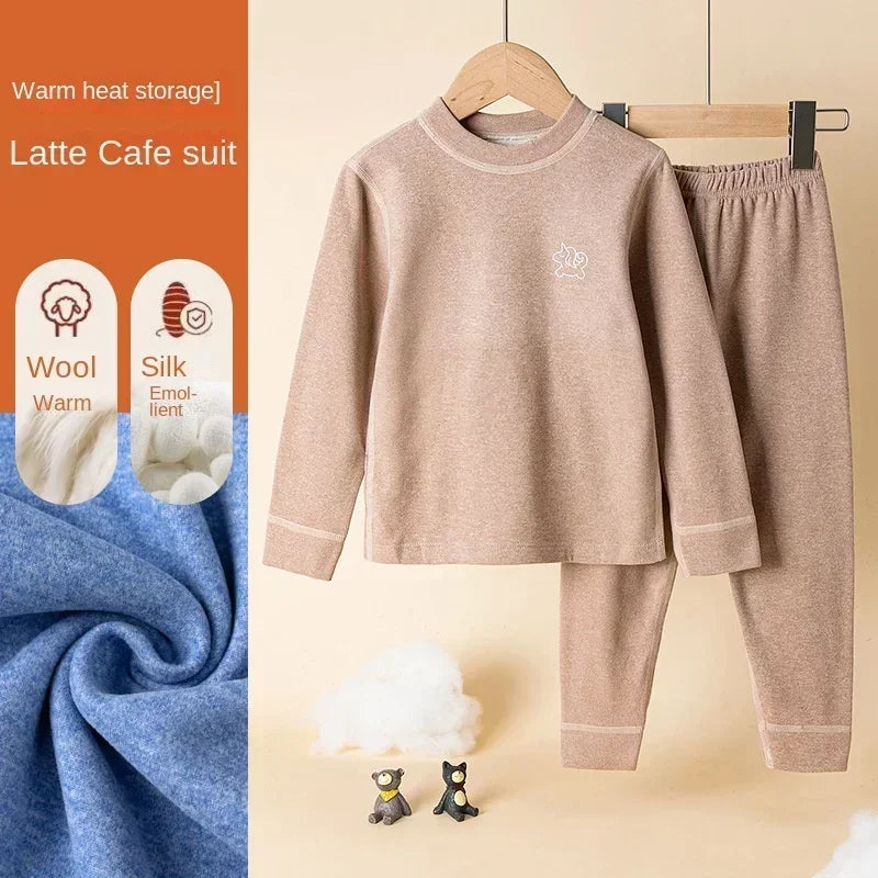 Teens and Kids Thermal Underwear Set - Soft Two-Piece Loungewear - photo 12