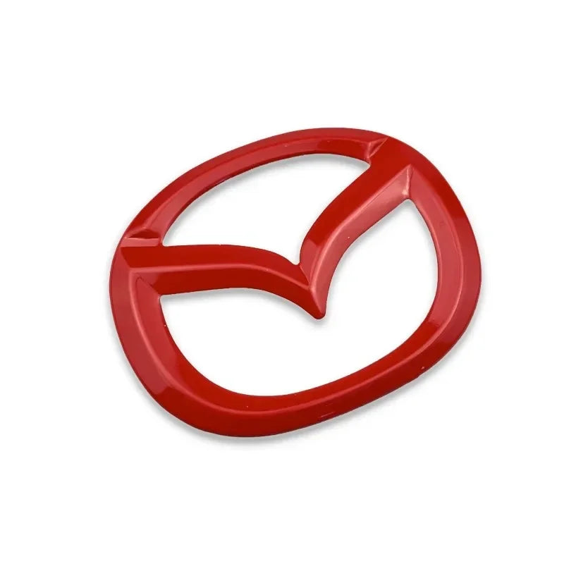 1pc ABS Car Steering Wheel Center Emblem Sticker Auto Interior For Mazda Speed MS 3 5 6 Axela Atenza CX-3 CX4 CX5 CX8 CX7 MP RX