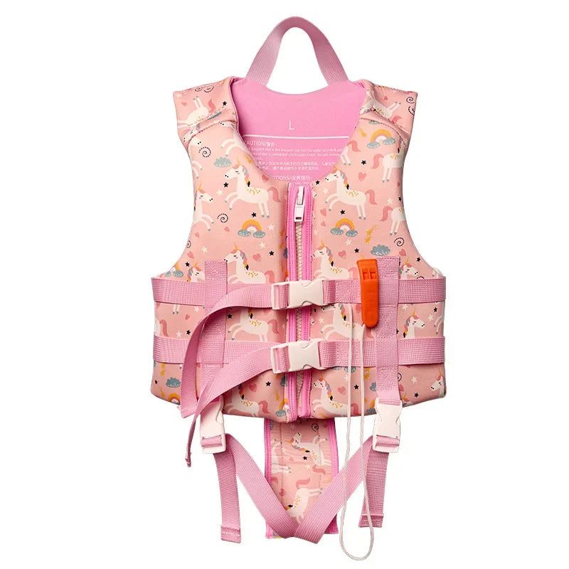 Children's Swim Buoyancy Vest — High-Float Kids Swim Aid for Swimming & Drifting