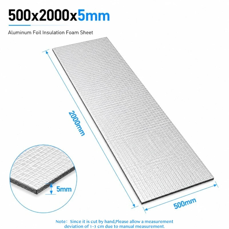 Foil Foam Sound Deadening Roll for Car Doors, Hood and Trunk - view 13