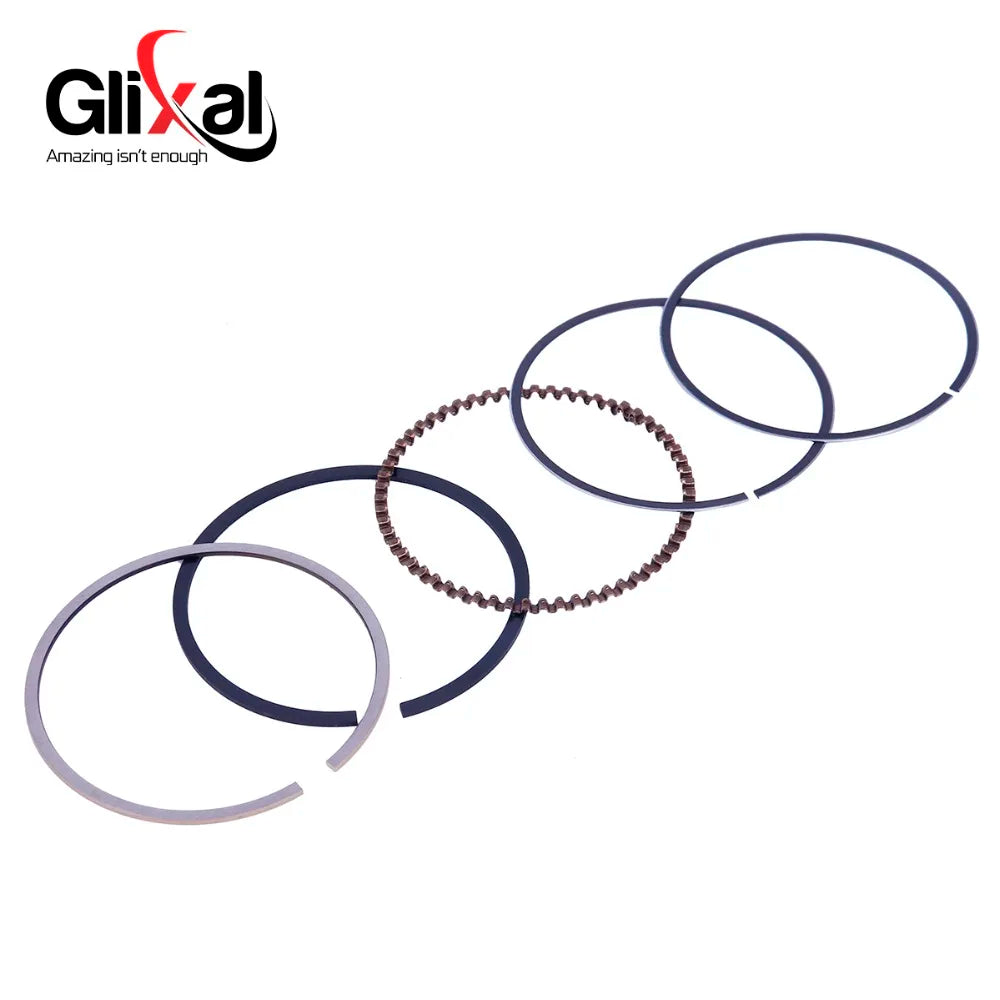 Glixal GY6 72cc 80cc Chinese Scooter 47mm Big Bore Cylinder kit Rebuild Kit with Piston Kit 139QMB 139QMA Moped ATV Engine