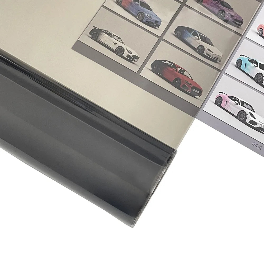 Gloss Transparent Light Black Smoke PVC Film Tint Headlight Taillight Wrap Cover Film Foil Sticker Cover Armored Film for Cars
