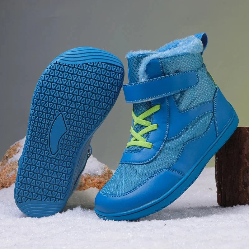Kids Wide Toe Snow Boots - Minimalist Warm Winter Sneakers - photo 18