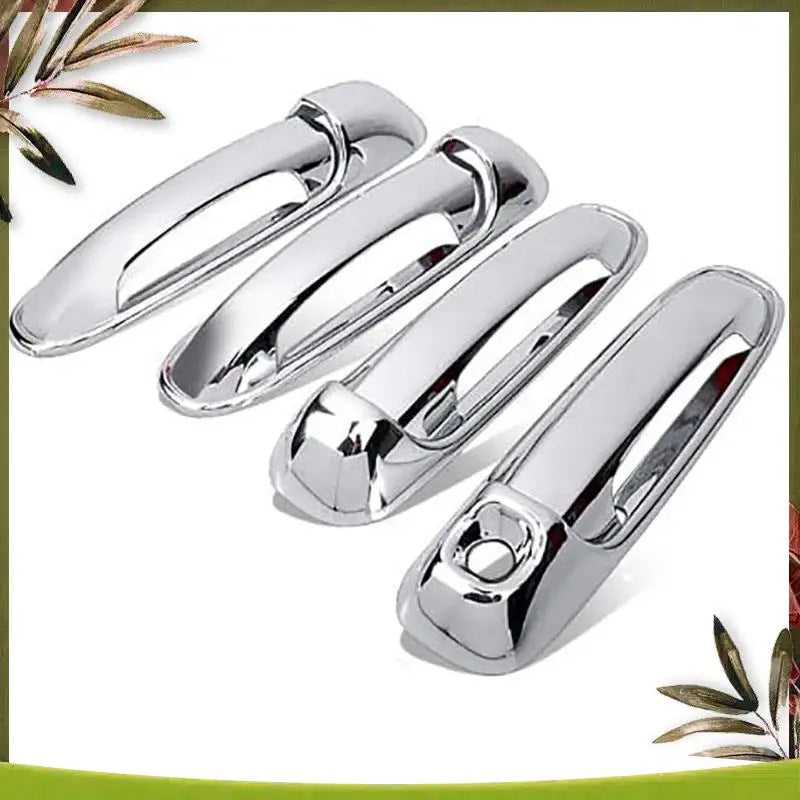 8-Piece Chrome Door Handle Cover Trim - Dodge Ram 1500/2500/3500 2002-2009
