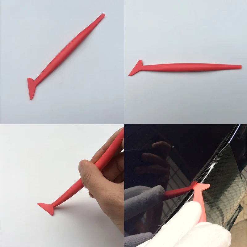 Vinyl Wrap Tool Kit — Rubber Squeegee, Scraper & Film Application Set for Car Wraps, Window Tint & Glass Film