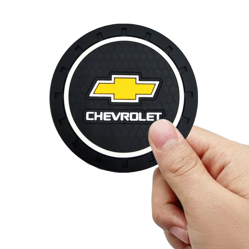 1/2pieces of anti slip rubber pads for car water bottles For Chevrolet Silverado Impala Malibu Equinox Cruze Tahoe/Suburban Aveo