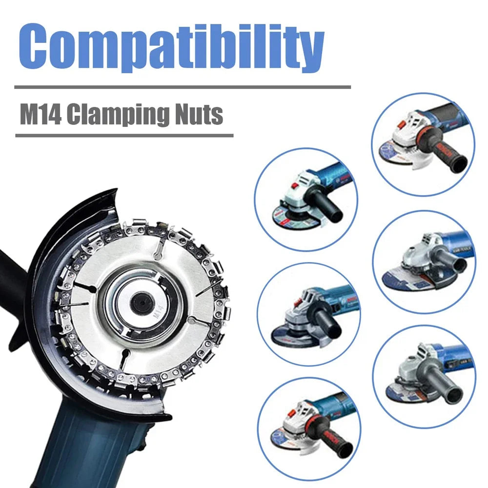 Quick Release M14 Flange Locking Nut for Angle Grinder – Replacement Spindle Nut, Easy to Install for Grinder Accessories