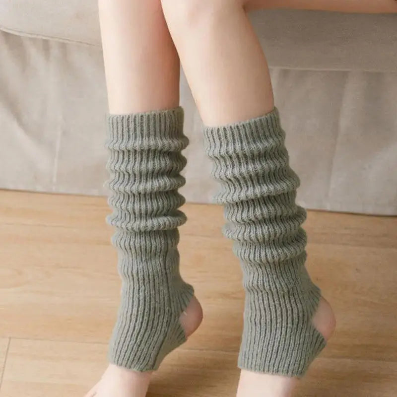 Women's Loose Knit Leg Warmers - Latin Dance & Ballet Leg Covers - photo 8