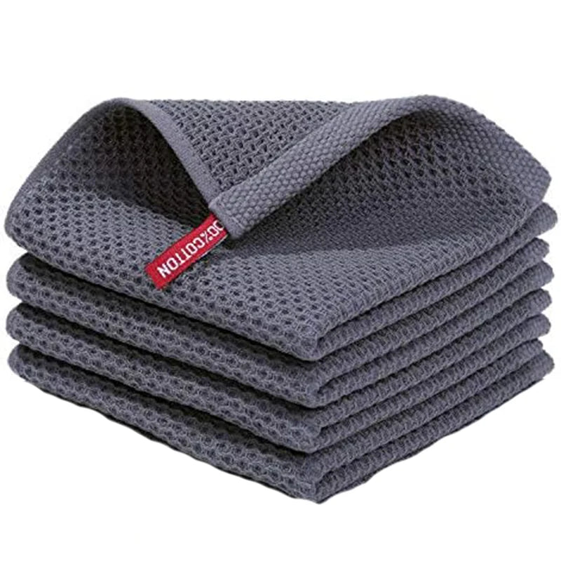 Waffle Weave Kitchen Towels - 4 or 6 Pack Dish & Tea Towels - photo 9