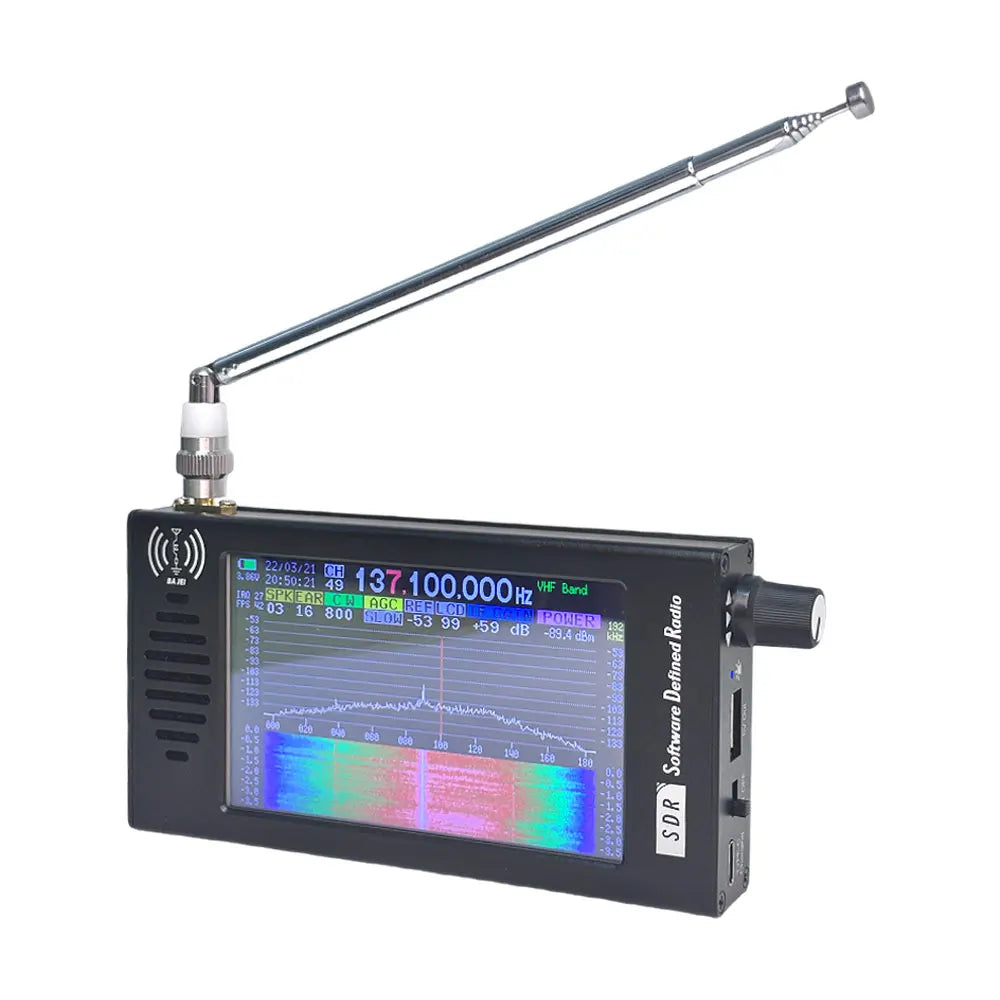 0.1-149MHz SDR V5 Radio Digital Demodulation Shortwave FM MW SSB CW HAM Radio Receiver Tranceiver DSP HT004 Signal Amplifier