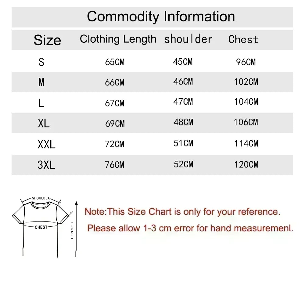 Printed Cotton T-Shirt — Unisex Short Sleeve Summer Top
