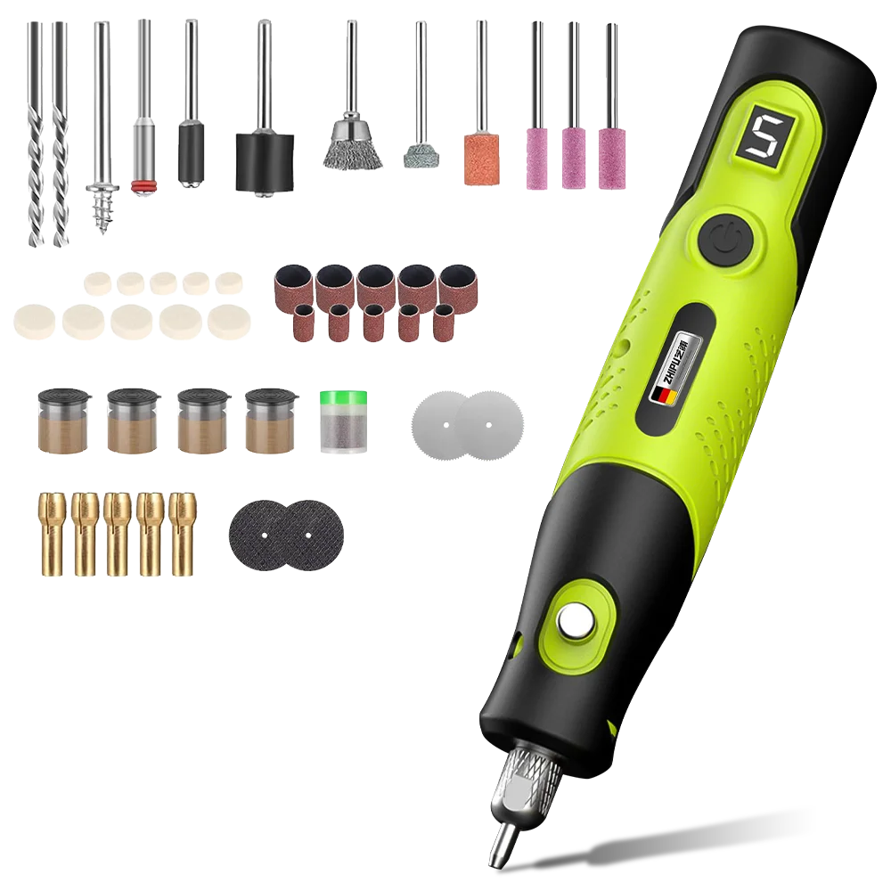 231Pcs Wireless Mini Electric Grinder Rotary Tool Kit 5 Variable Speed USB Rechargeable Engraving Pen for Wood Jade Metal Polishing Cutting Drilling Carving