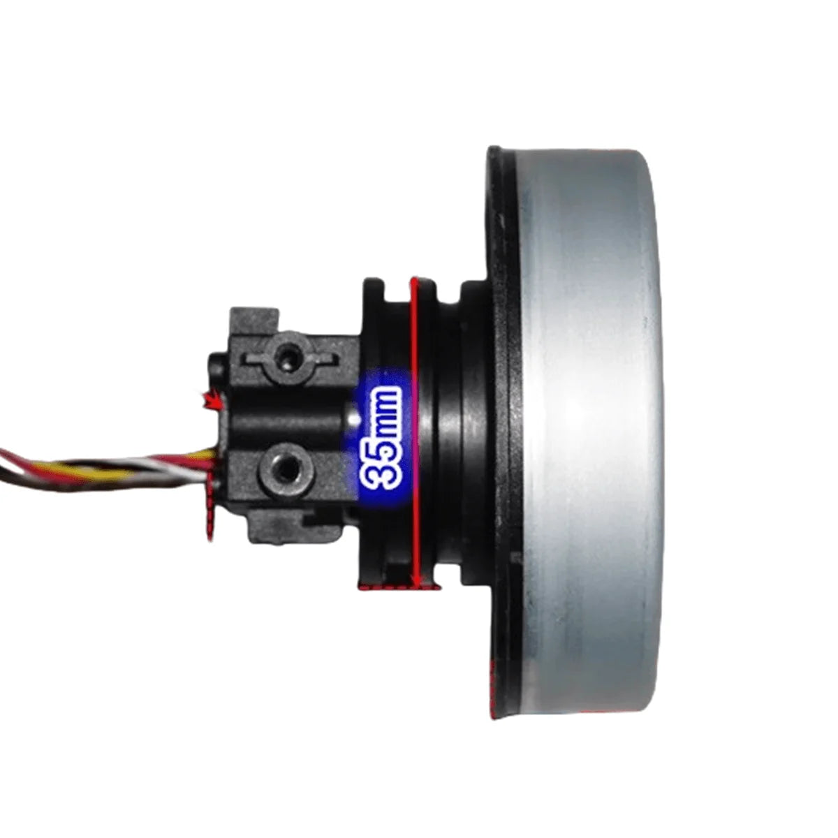 Bus servo brushless motor built-in driver encoder robot high-precision drive external rotation brushless motor