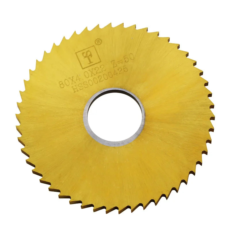 HSS Circular Slotting Saw Blades – 40-100mm Precision Cutter for Metal Milling & Slotting