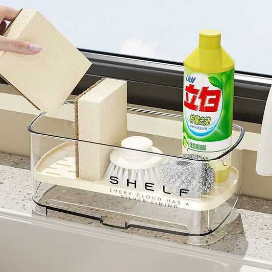 Sink Drain Rack for Sponges and Cleaners - Kitchen Sink Organizer - photo 2