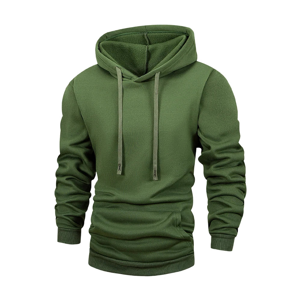 Men's Fleece Pullover Hoodie - Unisex Casual Hooded Sweatshirt - photo 9