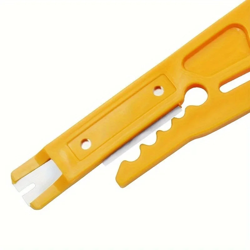 3pcs Mini Portable Wire Stripper Knife Crimping Tool Cable Stripper Knife Cable Tools