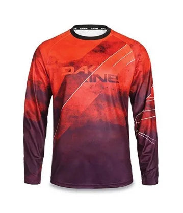 Spot spring summer latest Mountain bike sports long-sleeved green MTB moisture-wicking men's cycling jersey