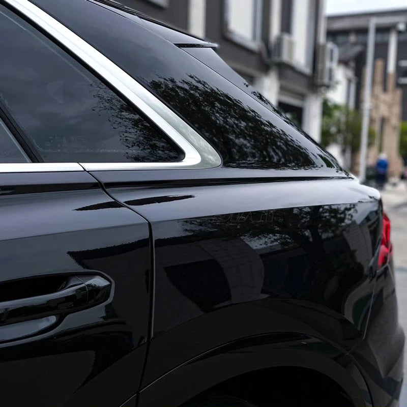 10/20/30/40/50CM*15CM Ultra Glossy Piano Black Car Wrap Vinyl Sticker Self Adhesive Film Auto Decal Console Laptop Skin Air Fre