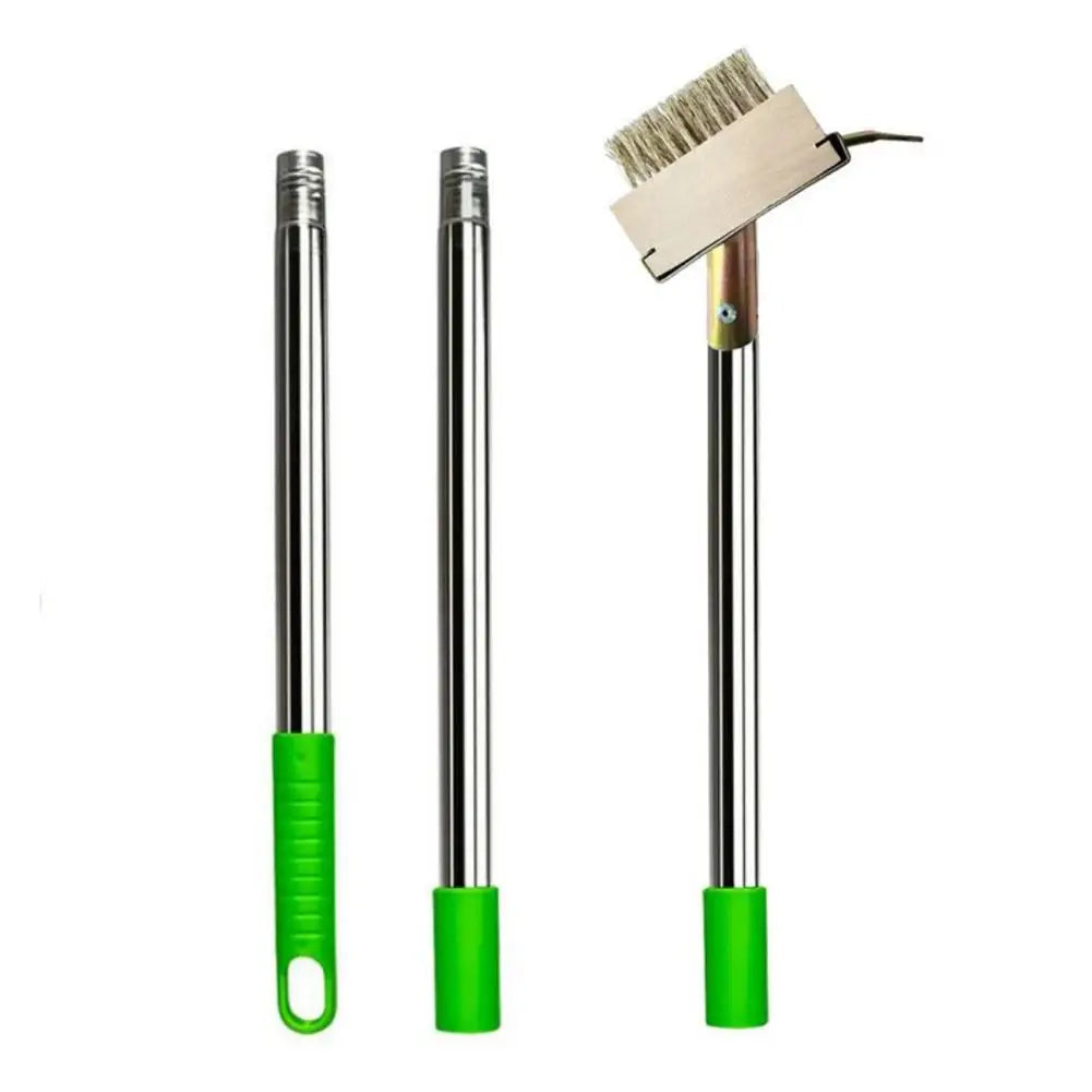 Stainless Steel Detachable Weeding Brush for Weeding Stone Board Gap Cleaning Garden Tools for Deck Patio Walkwa