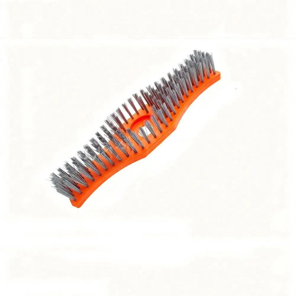 Lawn Mower Cleaning Brush High-Efficiency Adjustable Handle Weed Remover Tool for Deck Garden Yard Floor Patio Farm Tile Grout