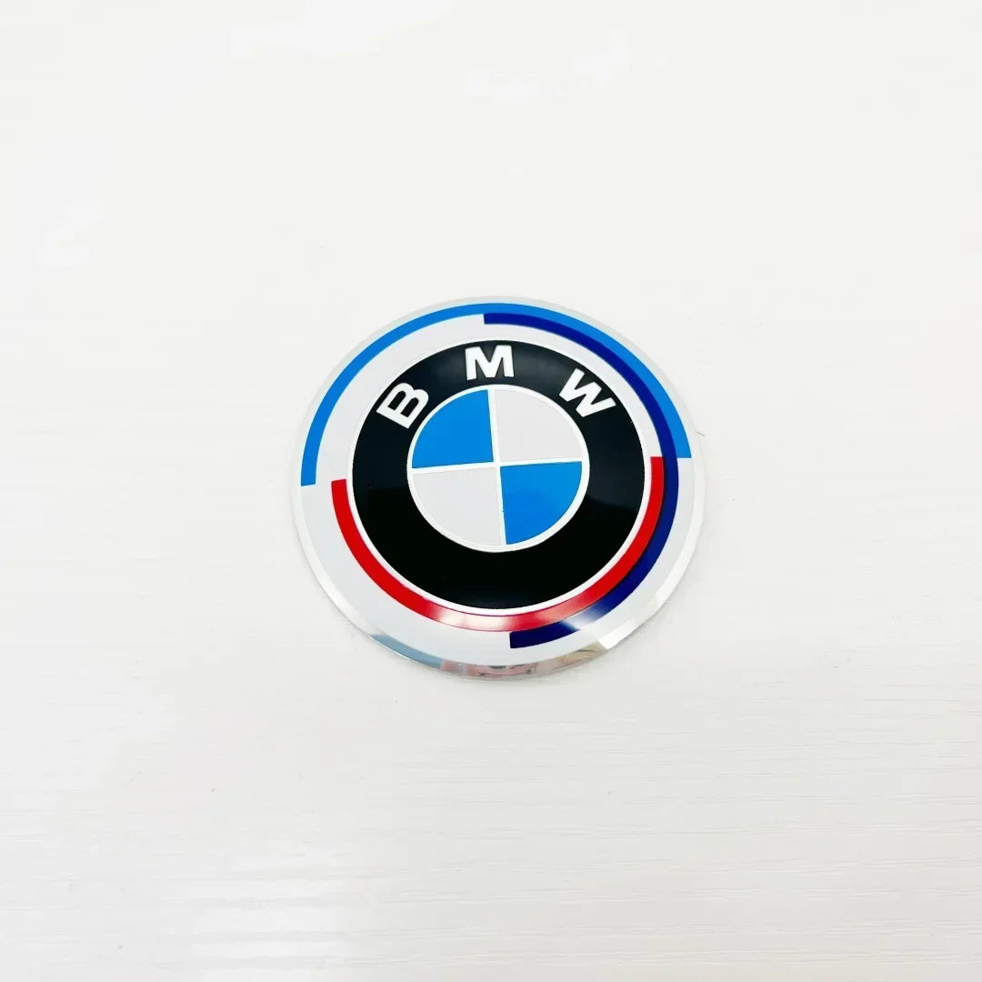 4p cs 56/60/65/70mm automobile hub center sticker aluminum alloy car sticker is suitable for BMW group F07F90F11f18G30G31E60E61.