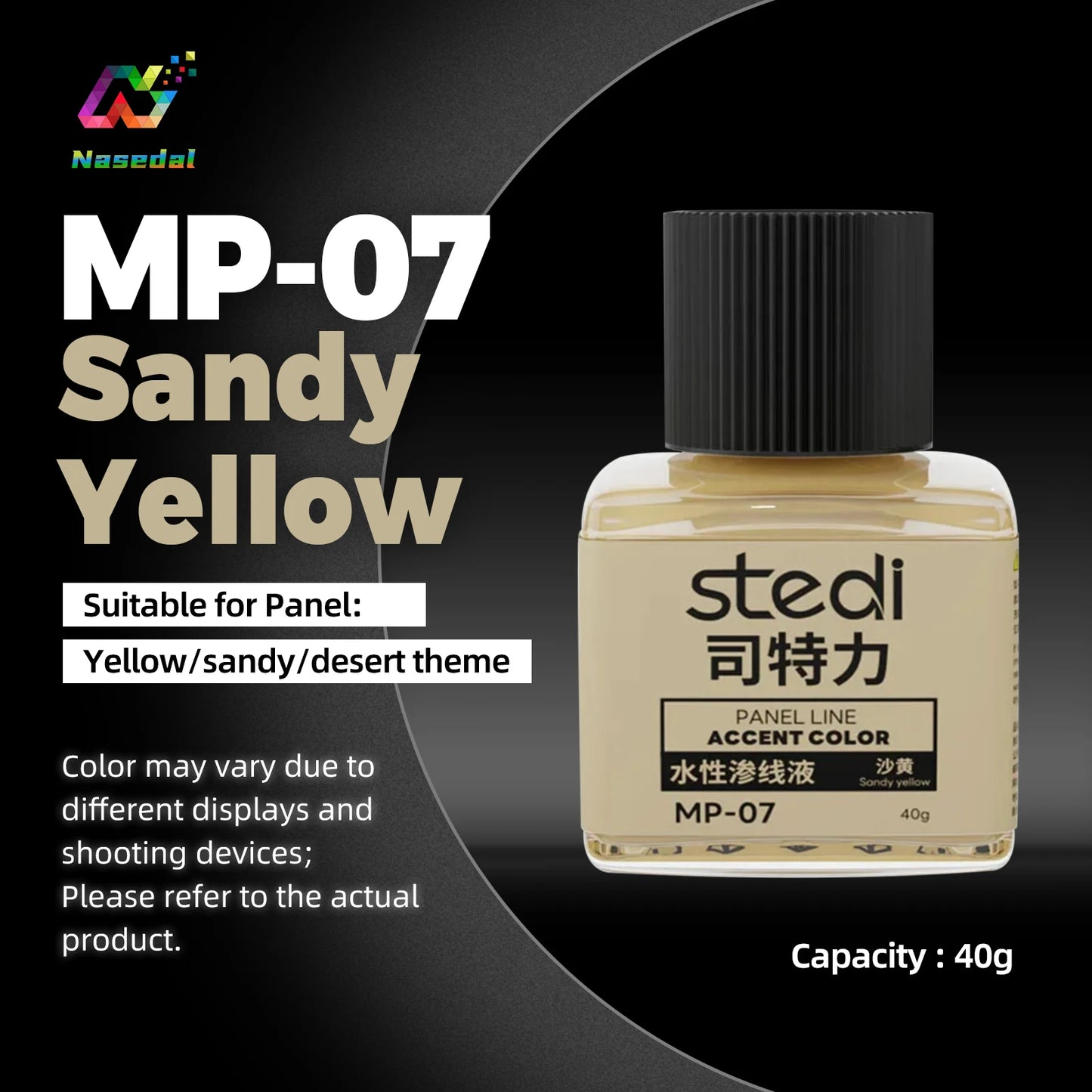Stedi MP-07~MP-18 Weathering Acrylic Paints 40g for Gundam Military Models Panel Lining DIY Tools Kit DIY Crafting Supplies
