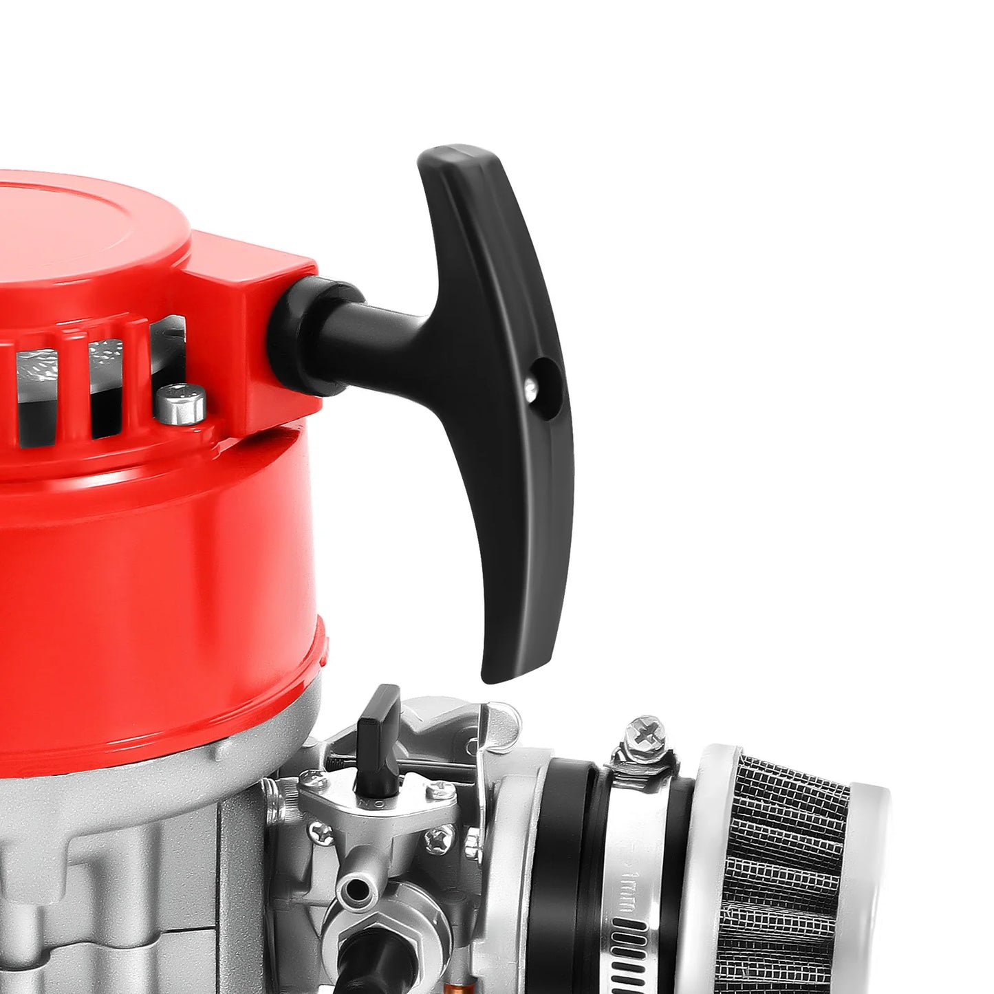 2 Stroke Racing Engine Motor, 49cc 47cc 50cc For Pocket Bike, Mini Dirt Bike, ATV or Scooter, Pull Start, Single cylinder