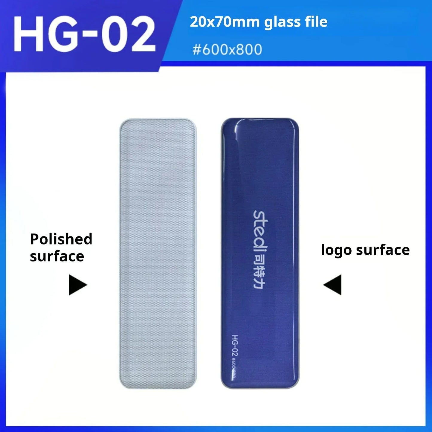 Stedi HG-01/02 2.0 Upgraded Glass File Washable Durable Model Polishing Tools for Gundam Scale Model Making Tools Hobby DIY
