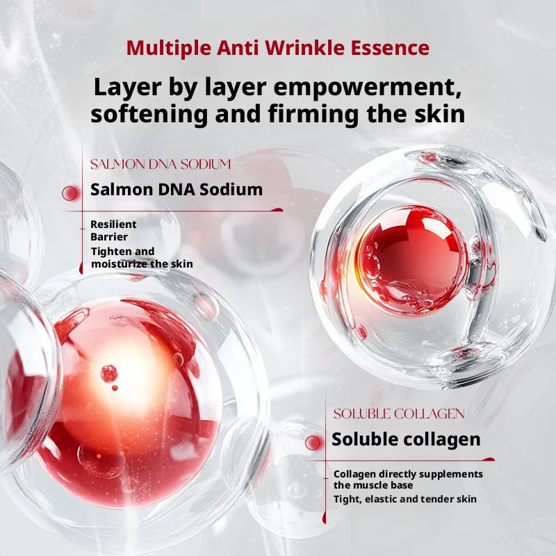 Salmon DNA Anti-Wrinkle Serum — Collagen Firming Face Ampoule