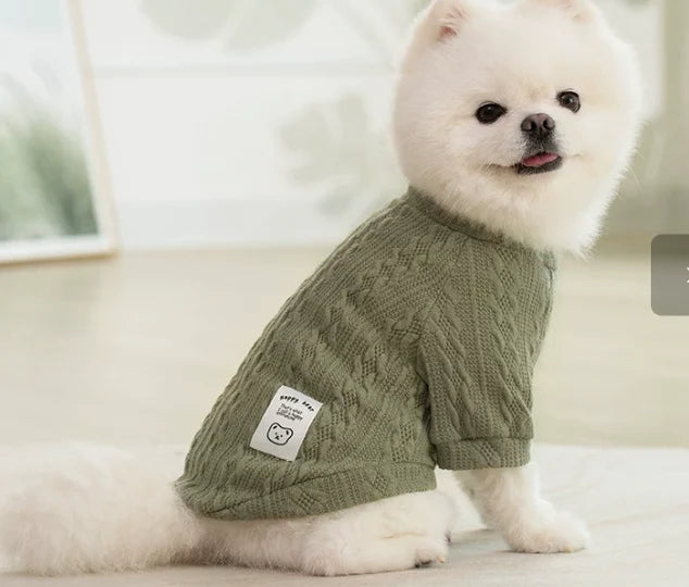 Knit Pet Sweater for Cats and Small Dogs - Warm Autumn Winter Pullover - photo 12