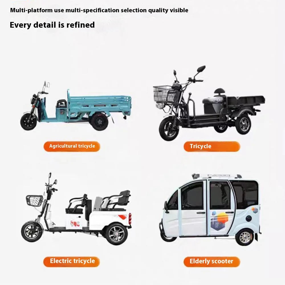 60V 1000W Permanent Magnet Brushless Differential Motor for Electric Tricycle Electric Vehicle Universal
