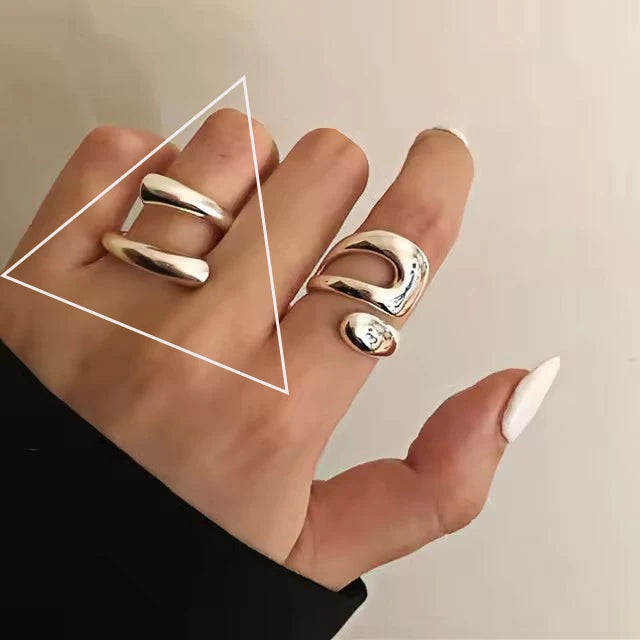 VENTFILLE 925 Sterling Silver Flower Lace Ring Korean Fashion Opening Inlaid CZ Adjustable Rings Valentine's Day Gift