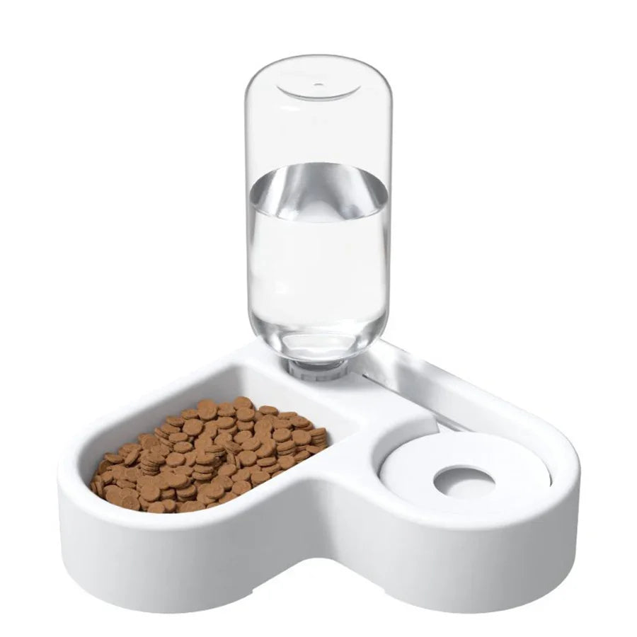 Double Pet Bowl with Water Dispenser - Food & Drink Station – photo 7