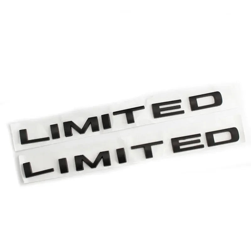 4X4 / Limited Emblem Trunk Badge Sticker - Dodge RAM 1500/2500