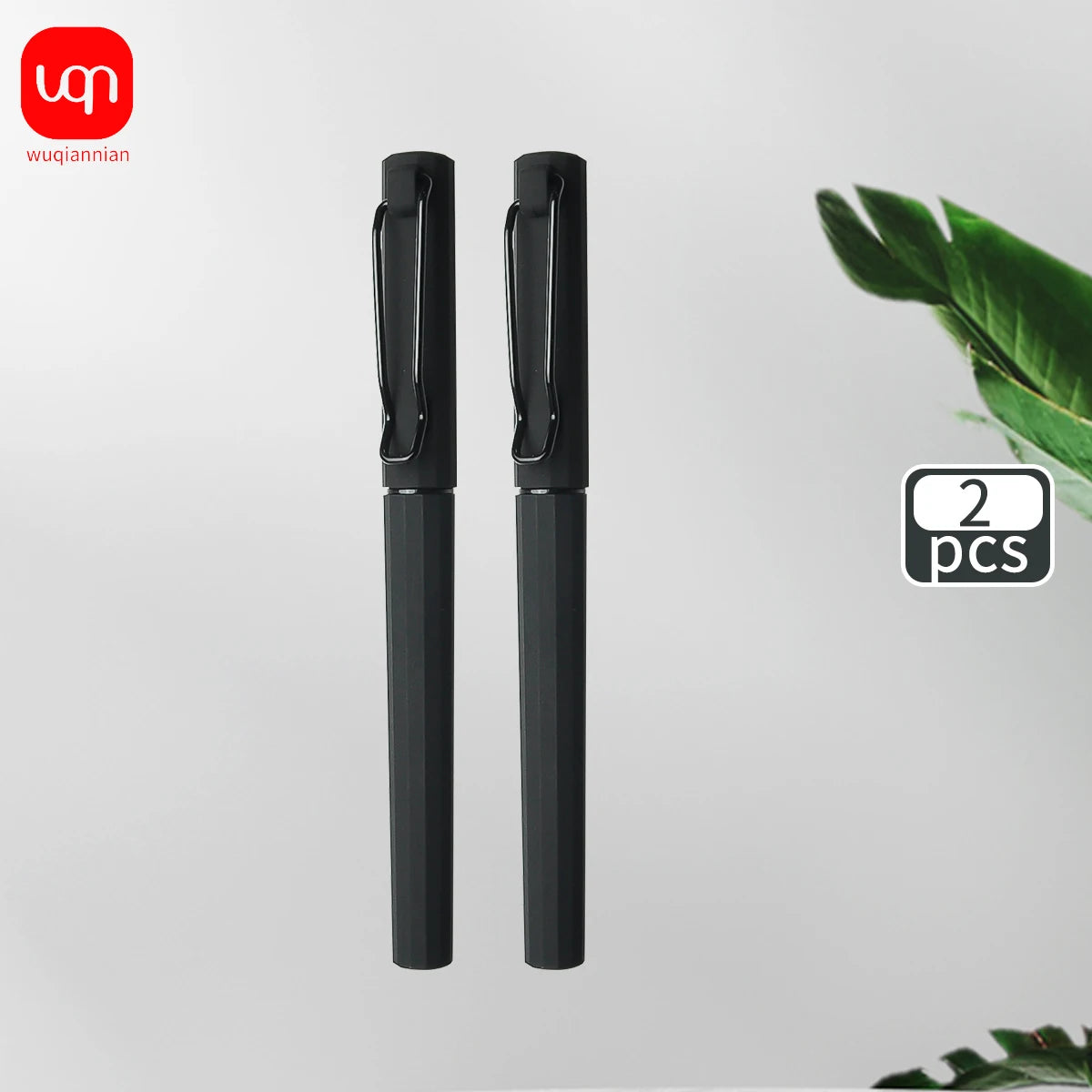 WQN-2/5/7pcs High-Quality School Business Writing Gel Pen Comfortable Holding Pen And Large-Capacity Refill Ink Is More Durable
