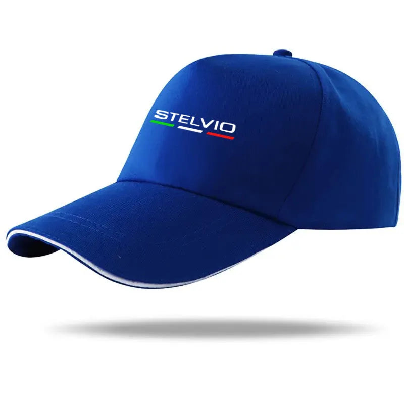 Car Hats Casual Baseball Caps Sunscreen Cotton Ventilate Hat for Alfa Romeo STELVIO Auto Accessories