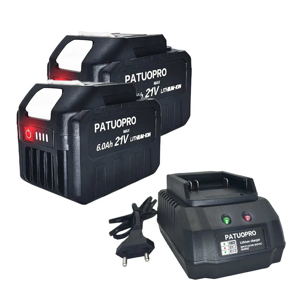 18V 21V 2.0 4.0 6.0Ah Rechargeable Lithium Battery For Makita Cordless Wrench Hammer Drill Angle Grinder Chainsaw Screwdriver