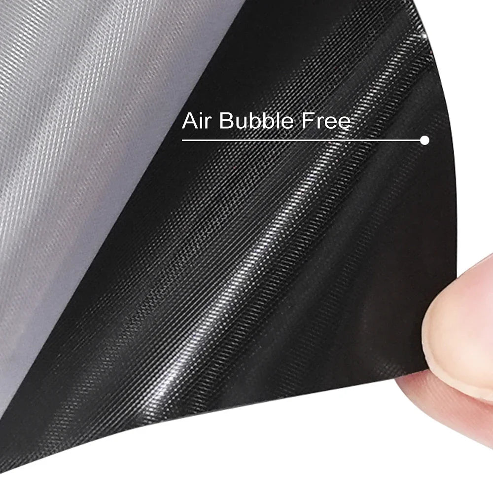Glossy Black Car Vinyl Wrap Film Personalization Waterproof PVC Car Decoration PET Decal Motorcycle Auto Body Protective Film