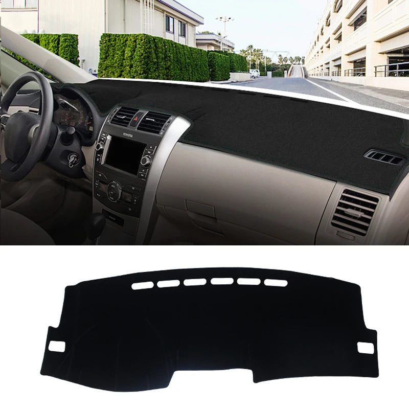 For Toyota Corolla E140 E150 2006 2007 2008 2009 2010 2011 2012 2013 Car Dashboard Cover Mat Avoid Light Pad Anti-UV Case Carpet