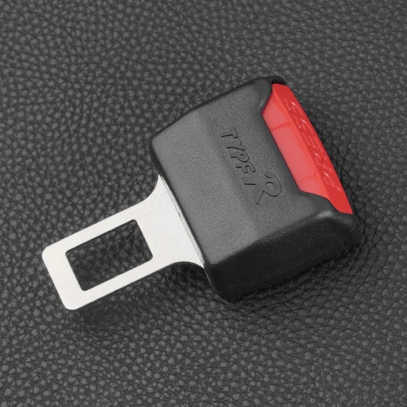 1/2 pcs Belt Clip Seatbelt Lock Plug Thick Insert Socket Safety Car Accessories