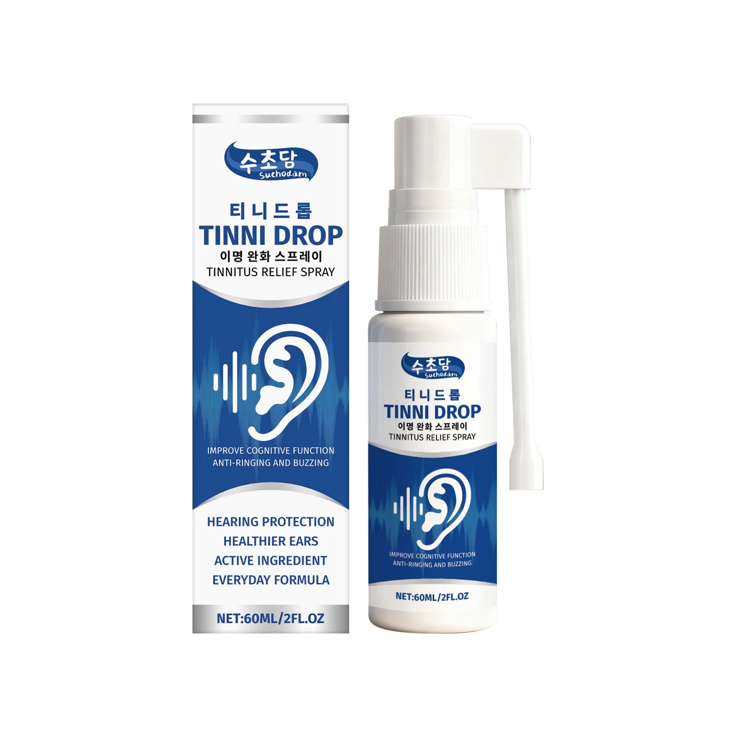 Ear Cleaning Spray 60ml — Earwax Removal & Gentle Ear Hydration Care