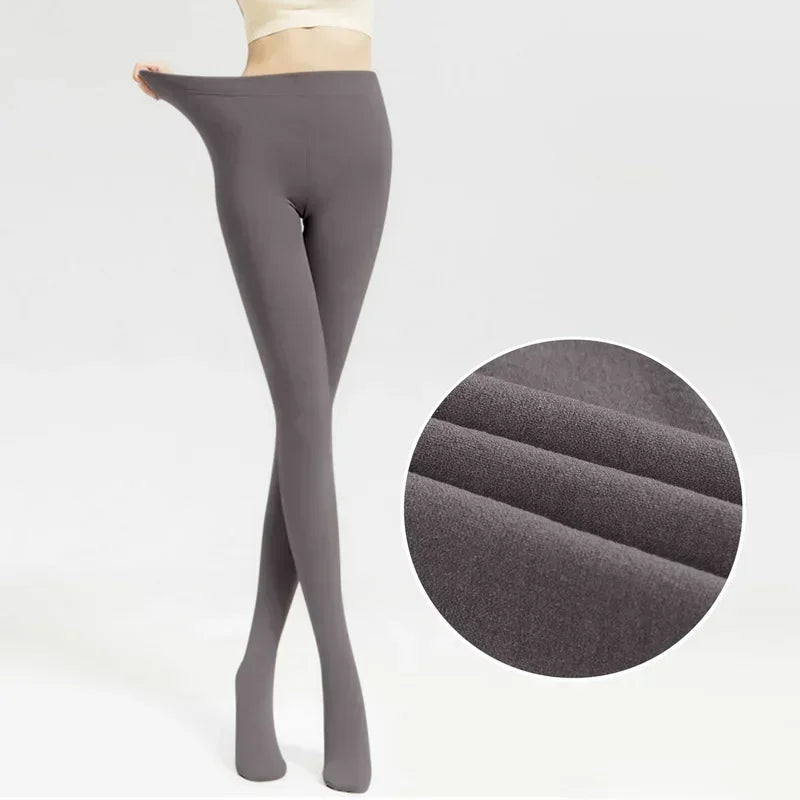 Women's Pearl Fleece Lined Leggings - Thick All-in-One Thermal Pants - photo 17