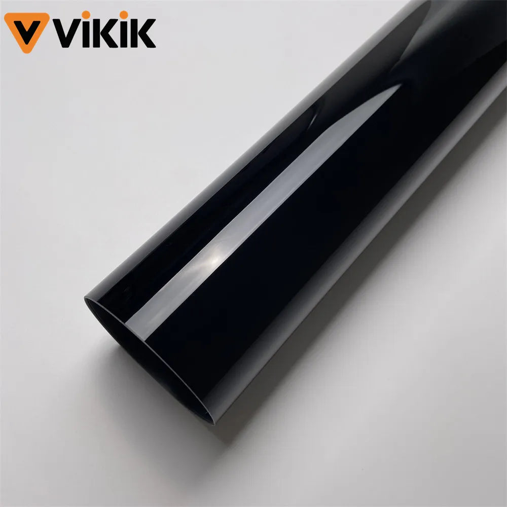 PET Glossy Piano Black Car Body Film Vinyl Wrap Styling Decal Self Adhesive Motorcycle Car Color Change Sticker