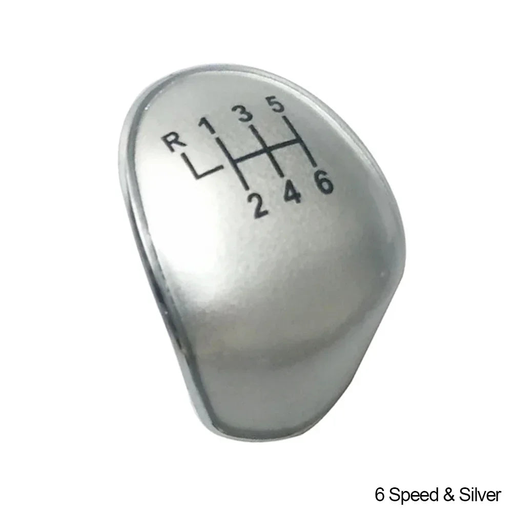 Car Gear Shift Knob Cap Top Cover Emblem 5/6Speed for Ford Focus MK2 MK3 Fiesta MK7 Transit Connect Kuga C-max FL B-max S-max