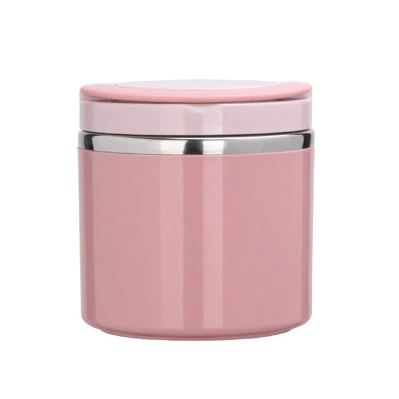 Insulated Soup Food Jar with Handle - Stainless Steel Hot and Cold Lunch Jar - photo 9