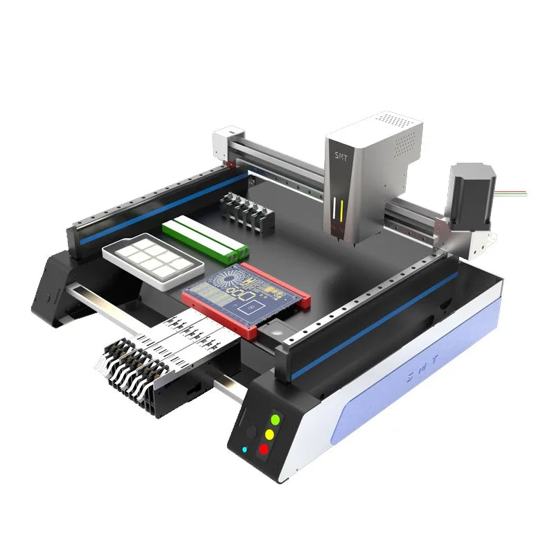 High-speed Fully Automatic Triple Vision Camera Desktop SMT Pick Place Machine SMT Machine Chip Mounter LED SMD 220V/110V