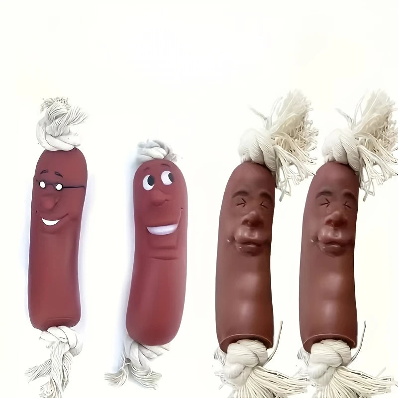 Sausage Dog Chew Toy - Bite-Resistant Teething Toy – photo 6