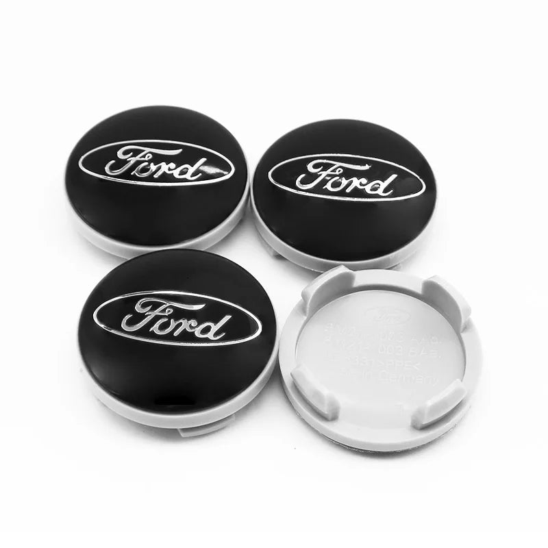 4Pc 56mm 60mm 54mm Car Wheel Center Hub Cap For Ford Fiesta Mondeo Fusion Explorer Escape Focus Kuga Rim Cover Sticker Accessory