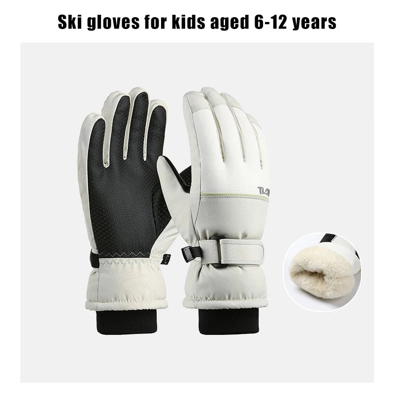 Kids Snow Gloves - Anti-Slip Winter Ski Gloves for Boys and Girls - photo 11